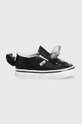 Dječje tenisice Vans TD Triceratops Slip On V DINO BLKWH crna