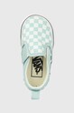 Vans tenisówki dziecięce TD Slip On V CTHR CHBD MBLUE turkusowy VN0A5EFKH7O1