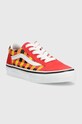 Vans tenisówki dziecięce UY Old Skool GLOW MULTI VN0A7Q5FBJN1 czerwony SS23