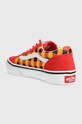 Chłopiec Vans tenisówki dziecięce UY Old Skool GLOW MULTI VN0A7Q5FBJN1 czerwony