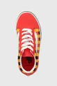 κόκκινο Παιδικά πάνινα παπούτσια Vans UY Old Skool GLOW MULTI