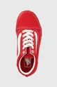 κόκκινο Παιδικά πάνινα παπούτσια Vans UY Old Skool PTSP DRRED