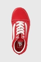 κόκκινο Παιδικά πάνινα παπούτσια Vans UY Old Skool PTSP DRRED