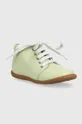 Δερμάτινα παιδικά κλειστά παπούτσια Pom D'api πράσινο