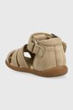 Băieți Pom D'api sandale din piele intoarsa pentru copii O1AJAS0402.18.23 bej