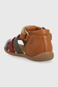 Chłopiec Pom D'api sandały skórzane dziecięce O1AJAA0403.18.23 brązowy