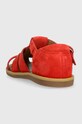 Chłopiec Pom D'api sandały zamszowe dziecięce O1CJAE0408.19.23 czerwony