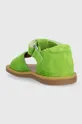 Детские кожаные сандалии Reebok Classic  Голенище: Замша Внутренняя часть: Натуральная кожа Подошва: Синтетический материал