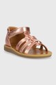 Pom D'api sandale din piele pentru copii O1CZAB0401.24.27 roz SS23