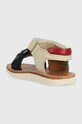 Băieți Pom D'api sandale din piele pentru copii O1EBAA0402.19.23 multicolor