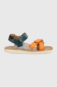 Pom D'api sandale din piele pentru copii multicolor O1EBCK0403.28.30