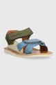 Detské kožené sandále Pom D'api viacfarebná