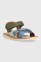 Pom D'api sandały skórzane dziecięce O1EBDE0405.24.27 multicolor SS23