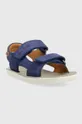 Detské semišové sandále Shoo Pom modrá