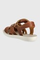 Chlapec Detské kožené sandále Shoo Pom O4PHAX0402.28.34 hnedá