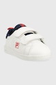 Fila sneakersy dziecięce FFK0113 CROSSCOURT 2 NT velcro FFK0113 biały SS23