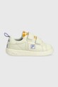 Fila sneakersy dziecięce FFK0114 CROSSCOURT 2 NT A velcro niska beżowy FFK0114