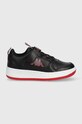 Kappa sneakersy dziecięce niska czarny 260989K