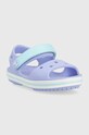 Crocs sandały dziecięce CROCS CROCBAND SANDAL 12856.PPYX.CROCS.CROCBA fioletowy SS23
