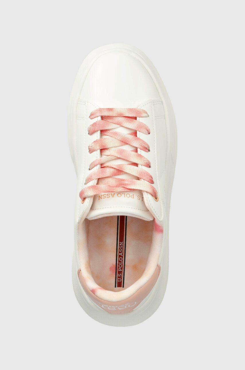 biały U.S. Polo Assn. sneakersy dziecięce
