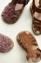 Detské semišové sandále Konges Sløjd