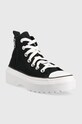 Παιδικά πάνινα παπούτσια Converse A03011C μαύρο SS23