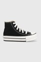 Detské tenisky Converse CHCK TAYLOR ALL STAR EVA LIFT 372859C čierna 372859C