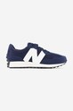 Detské tenisky New Balance GS327CNW imitácia semišu modrá GS327CNW