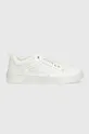 λευκό Δερμάτινα αθλητικά παπούτσια Calvin Klein Jeans YM0YM00575 BASKET CUPSOLE R LTH-TPU INSERT Ανδρικά