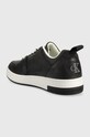 Obuwie Calvin Klein Jeans sneakersy skórzane YM0YM00575 BASKET CUPSOLE R LTH-TPU INSERT YM0YM00575 czarny