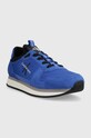 Кросівки Calvin Klein Jeans YM0YM00553 RUNNER SOCK LACEUP NY-LTH YM0YM00553 блакитний AW24