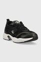 Calvin Klein Jeans sneakersy Retro Tennis Su-Mesh YM0YM00589 czarny AW23