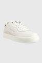 Calvin Klein Jeans sneakers din piele Classic Cupsole Lth-su Mono alb