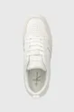 fehér Calvin Klein Jeans bőr sportcipő BASKET CUPSOLE LOW LTH MONO