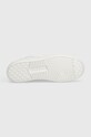 Δερμάτινα αθλητικά παπούτσια Calvin Klein Jeans BASKET CUPSOLE LOW LTH MONO BASKET CUPSOLE LOW LTH MONO YM0YM00574 λευκό