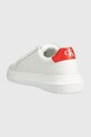 Взуття Шкіряні кросівки Calvin Klein Jeans YM0YM00681 CHUNKY CUPSOLE MONOLOGO YM0YM00681 білий