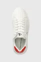 bianco Calvin Klein Jeans sneakers in pelle YM0YM00681 CHUNKY CUPSOLE MONOLOGO