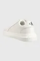 Calvin Klein Jeans sneakers in pelle YM0YM00681 CHUNKY CUPSOLE MONOLOGO Gambale: Pelle naturale Parte interna: Materiale tessile Suola: Materiale sintetico