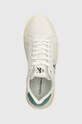Шкіряні кросівки Calvin Klein Jeans YM0YM00681 CHUNKY CUPSOLE MONOLOGO білий YM0YM00681