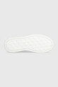 Calvin Klein Jeans sneakersy skórzane Chunky Capsule Monologo YM0YM00681 biały