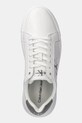Кожаные кроссовки Calvin Klein Jeans YM0YM00681 CHUNKY CUPSOLE MONOLOGO белый YM0YM00681