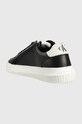 Взуття Шкіряні кросівки Calvin Klein Jeans YM0YM00681 CHUNKY CUPSOLE MONOLOGO YM0YM00681 чорний