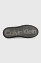 Δερμάτινα αθλητικά παπούτσια Calvin Klein HM0HM00992 LOW TOP LACE UP PIPING Ανδρικά