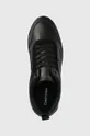 μαύρο Δερμάτινα αθλητικά παπούτσια Calvin Klein HM0HM00998 LOW TOP LACE UP LTH