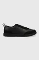 μαύρο Δερμάτινα αθλητικά παπούτσια Calvin Klein HM0HM00851 LOW TOP LACE UP LTH MIX Ανδρικά