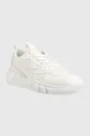 Calvin Klein sneakers in pelle LOW TOP LACE UP LTH HF bianco