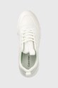 Calvin Klein sneakersy skórzane LOW TOP LACE UP LTH HF biały HM0HM00995