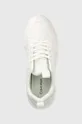 biały Calvin Klein sneakersy skórzane LOW TOP LACE UP LTH HF