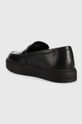 Kožne mokasinke Calvin Klein HM0HM00990 LOW TOP MOC HYBRID LTH  Vanjski dio: Prirodna koža Unutrašnji dio: Tekstilni materijal, Prirodna koža Potplat: Sintetički materijal