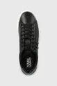 μαύρο Δερμάτινα αθλητικά παπούτσια Karl Lagerfeld KL52215 MAXI KUP